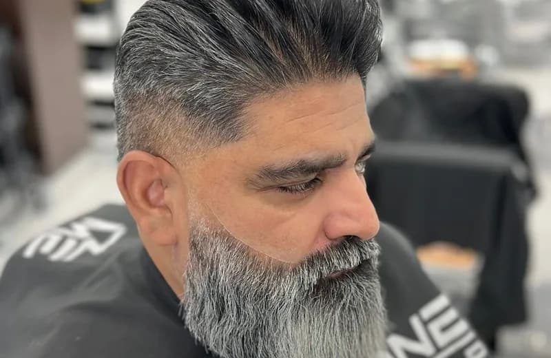 Best Haircuts for Men Over 40 Queens NYC | Mature Style Guide — Therapeutic Cuts Over 40 guide card image